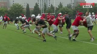 Buckeyes continue preparations for the start of the 2024 Big Ten season