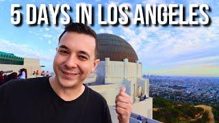 The Ultimate LOS ANGELES Travel Guide 2025! 5 Day LA Itinerary