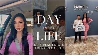 DAY IN THE LIFE OF A REAL ESTATE AGENT IN DALLAS TX | CLOSING DAY 