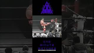 One Minute Matches: Aja Kong vs Manami Toyota - 11/20/94