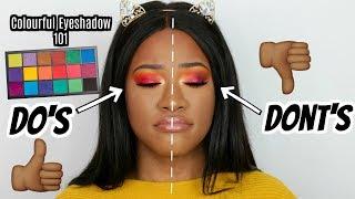 WORKING WITH COLOURS 101: EYESHADOW TIPS FOR BEGINNERS