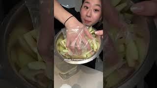 Easiest kimchi! #easyrecipes #easykimchi #kimchi #watermelonkimchi