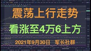 【军长】比特币行情 |  btc行情 | 比特币交易 | 比特币分析 | 比特币期货合约 | 币圈军长社群  21年9月30日