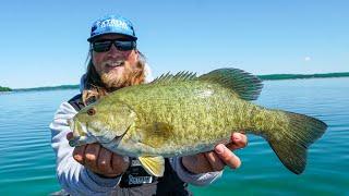 Looking for GIANT Smallmouth Bass in Northern Michigan (Bed Fishing)