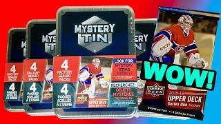 THESE ARE CRAZY! - Opening The *NEW* Walmart Hockey Card Mystery Tins - 2015-16 Upper Deck Series 1
