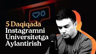 Instagramni Universitetga Aylantiring | Xurshid Maroziqov | Birfoiz podcast #2