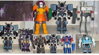 Transformers super 7 ultimate Tarn review. IDW comic DJD Nickel figures. Generations collection