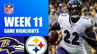 Ravens vs. Steelers Week 11 - Madden 25 Simulation Highlights