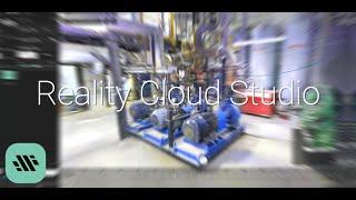 RTC360 data in Reality Cloud Studio, powered by HxDR