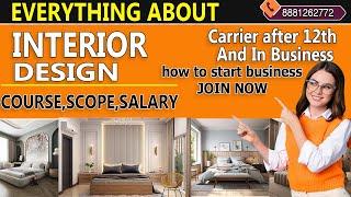 All About Interior Design | Interior Designing Career | Eligibility, Jobs, Salary & Required Skills-