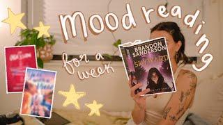 mood reading for a weekreading vlog