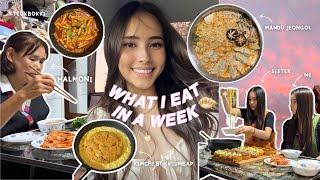 what I eat in a week at my Korean Grandma's house in Busan ️ (Korean Food + Family Mukbang)