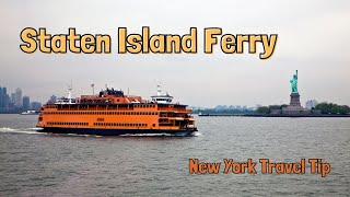 Staten Island Ferry | A Free Statue of Liberty Cruise Alternative