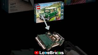 Short Review LEGO Alternative Build VW Golf MK1 Cabriolet #10242 #LoveBricks