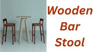 Wooden Bar Stool