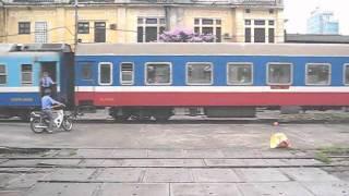 Ga Ha Noi - Main HaNoi train station, Vietnam - Train 01