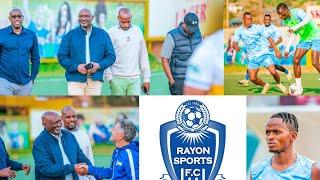 RAYON SPORT  ABARIMO PAUL MUVUNYI , SADATE , THADEE , DR RWAGACONDO BITABIRIYE IMYITOZO YA RAYON