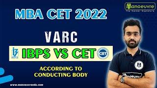 MBA CET - 2022 New Syllabus | VARC (English) Syllabus As per IBPS vs CET | Conducting Bodies...