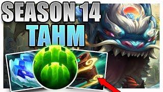 SEASON 14 TAHM KENCH SUPPORT GAMEPLAY GUIDE