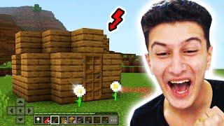 İLK EVİMİ YAPTIM  MİNECRAFT POCKET EDİTİON