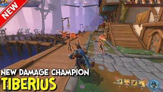  Paladins Tiberius Gameplay Abilities - ultimate - Talents (new Damage Champion) 2020 Datamine+