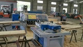 Amazing Modern Wood Sawmill Processing Technology, Wood Multisaw Sawmill Machines