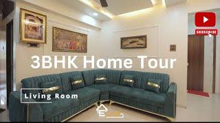 3BHK Latest Home Tour - Project Design By Elite Interiors