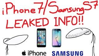 iPhone 7 & Samsung S7 -  LEAKED PHOTOS & DETAILS (Gone Sexual!)