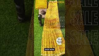 Cotton-Silk Bandhej Saree | kotadoria saree #reels #shorts #viralshorts  #kotadoria