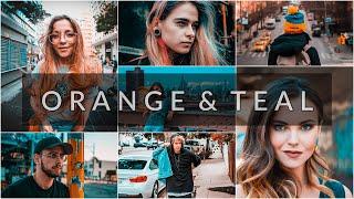 Orange and Teal Presets Lightroom Mobile | Lightroom Mobile Presets Free DNG | Presets Free DNG