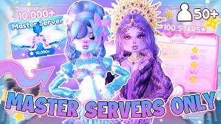 Only Playing in *MASTER SERVERS* in Dress To Impress! (50 PLAYERS) | Roblox