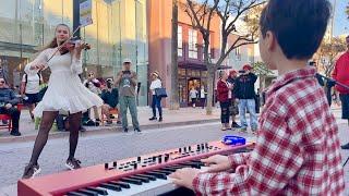 HOW INCREDIBLY GOOD IS SHE?! | Fly Me To The Moon - 6 Years Old Leo & Karolina Protsenko