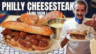 LE PHILLY CHEESESTEAK À MA FAÇON | Une recette de sandwich facile et rapide qui regorge de calories