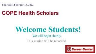 COPE Health Scholars