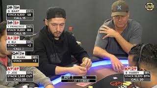 Live at the Bike $5/$5 with $5 ante NLHE - "Wayne Chiang and Austin Yoo Gangster Commentary"