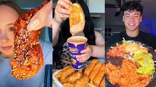 Asmr EATING | 137  | In-N-Out, Spicy Buldak Ramen, Wingstop, tacobell, Canes Mukbang  and more!