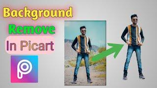 how to remove photo background in PicsArt||photo ka background kaise hataye picsart se