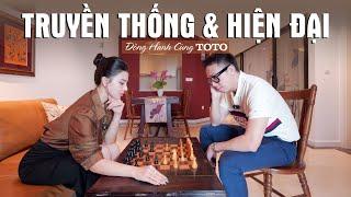 TỰ TAY THIẾT KẾ Căn Hộ "ĐỘC BẢN" Mang Phong Cách CHIẾT TRUNG Rộng 88m2 tại D’. LE ROI SOLEIL - NhaF