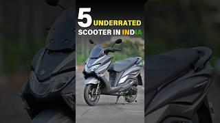 Top 5 Underrated Scooters  India | By WNG #bestscooter #twowheeler #bestscooter