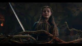 Cursed 1x07 - Nimue Rises as A Fey Queen Scene HD