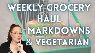 Weekly Grocery Haul / Markdowns & Vegetarian Haul / Coles & Woolworths