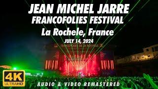 Jean Michel Jarre - Francofolies Festival, La Rochelle (July 14th, 2024) [4K Remastered]