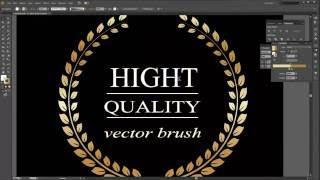 How to create a Golden Laurel Wreath Vector in Adobe Illustrator