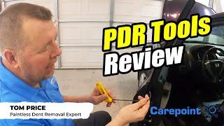 Tom Price speaks about Carepoint Tools. Episode #7. Demo of PDR Rod with adjustable handle #407