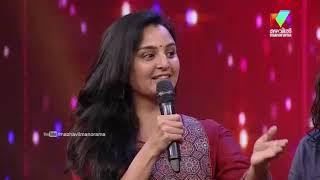 Sneha sreekumar bday celebration at Thakarppan Comedy Mazhavil Manorama..