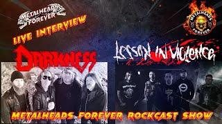 DARKNESS | LESSON IN VIOLENCE #816 – 25.9.2024 | METALHEADS FOREVER - ROCKCAST SHOW