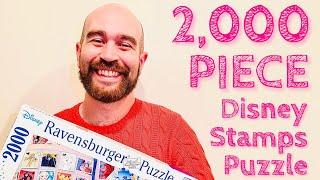 I Did This 2,000-PIECE DISNEY STAMPS PUZZLE by Ravensburger (And Welcome to My Channel!)