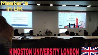 First day at university | Kingston University London | Abhijeet Dudhankar | Master's in UK