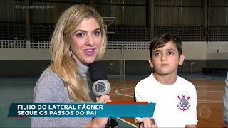 Filho do jogador Fagner já faz sucesso na base do Corinthians