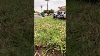 Pro2 SC10 Grass Cutting #rcshortcourse #rccar #backyardrc #rc #teamassociated #pro2sc10